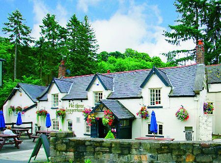ホテル We Three Loggerheads Gwernymynydd エクステリア 写真